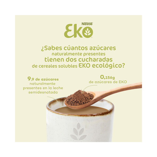 EKO Natural de Nestlé Cereales solubles (cebada, centeno y achicoria), sin azúcares añadidos 750 g.