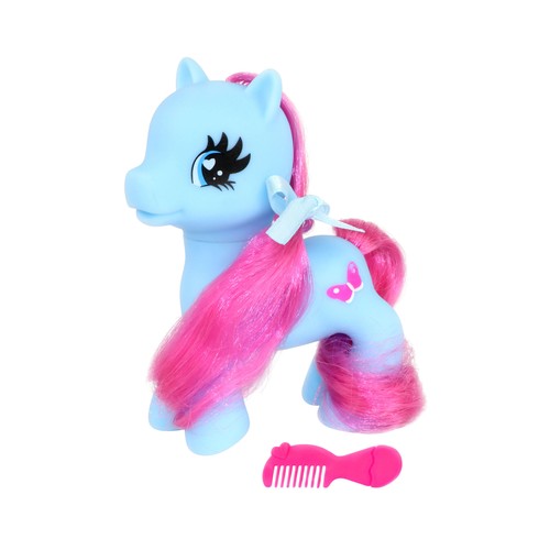 Mini unicornio o pony con peine incluido, ONE TWO FUN ALCAMPO.