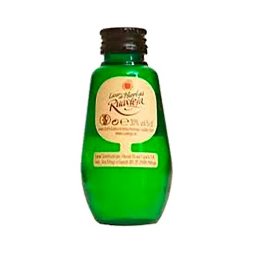 RUAVIEJA Licor de hierbas elaborado en Galicia botella 5 cl.