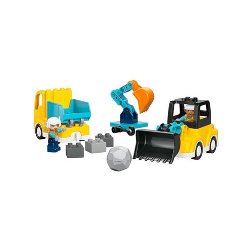 LEGO DUPLO Town 10475 Vehículos de Construcción “3 en 1”