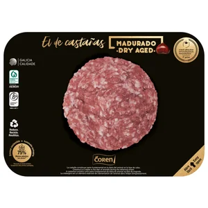 COREN Dry aged selecta Hamburguesa de carne de cerdo madurada 180 g.