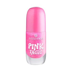 ESSENCE tono 23 Pinktastic rosa semitransparente con purpurina Esmalte de uñas en gel de larga duración.
