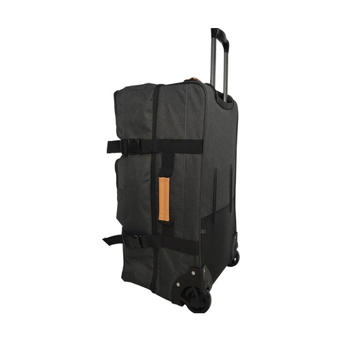 Trolley con doble compartimento gris 65cm, Globe Trotters AIRPORT ALCAMPO.