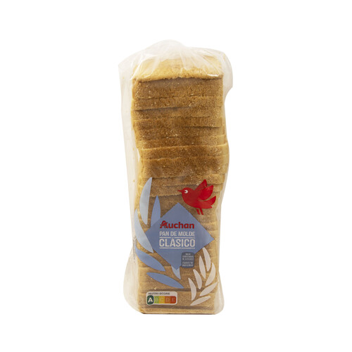 Pan de molde blanco con corteza PRODUCTO ALCAMPO 1000 gr,