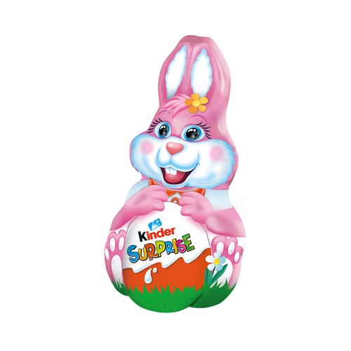 KINDER Figuritas huecas de chocolate con leche 75 g.