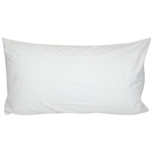 Funda protectora de almohada tejido rizo bambú para almohadas de 90 centímetros PRODUCTO ALCAMPO 1 unidad.