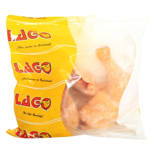 LAGO Traseros congelados y con piel de pollo blanco LAGO 1.5 kg.