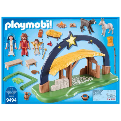 PLAYMOBIL belén con luz