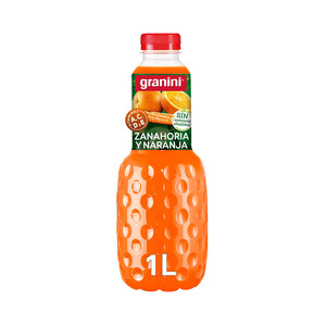 GRANINI Bebida de naranja y zanahoria GRANINI Clásico 1 l.