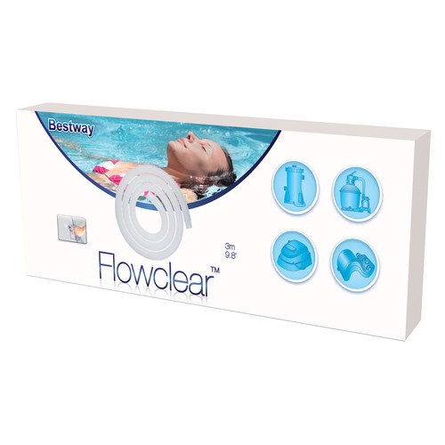 Repuesto tubo para depuradoras de cartucho para piscinas Bestway 32 mm.