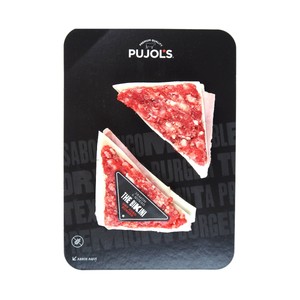 Bikini burger de vaca madurada rellenos de jamón y queso 2 x 90 g.
