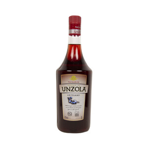 DOMINIO DE UNZOLA Pacharan artesano, elaborado con una selección de endrinas DOMINIO DE UNZOLA botella de 1 l.
