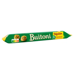 BUITONI Masa de hojaldre rectangular ideal para tartas y repostería 230 g.