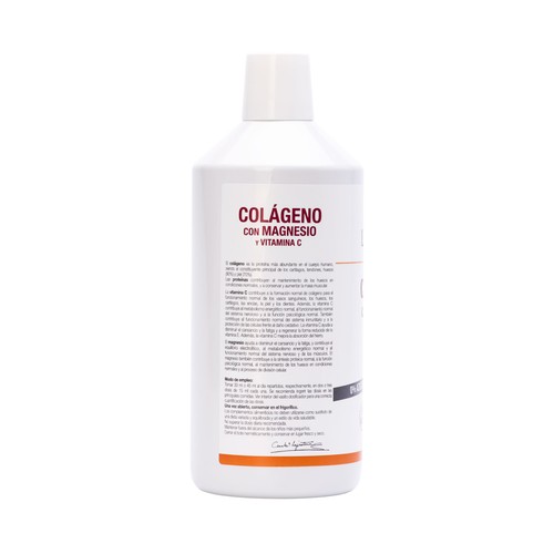 ANA MARIA LAJUSTICIA® Complemento alimenticio a base de colágeno líquido, magnesio y vitamina C, con sabor a cereza 1 l.