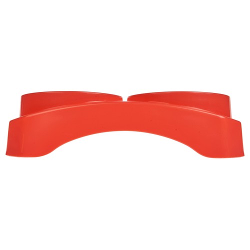 PRODUCTO ALCAMPO Cuenco doble de acero inoxidable de  32.8 x 18.8 x 8.5 cm.
