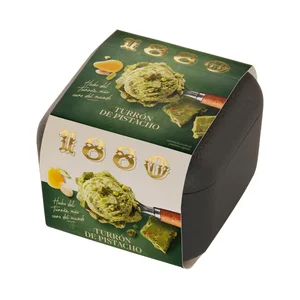 1880 Tarrina de helado de turrón de pistacho 430 ml.