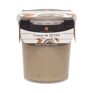 SANTA TERESA Crema de setas con Boletus y Shirake, lista para calentar y comer.