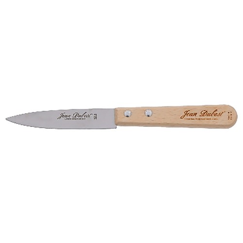 Cuchillo pelador de 9 cm con mango de madera, ALCAMPO.
