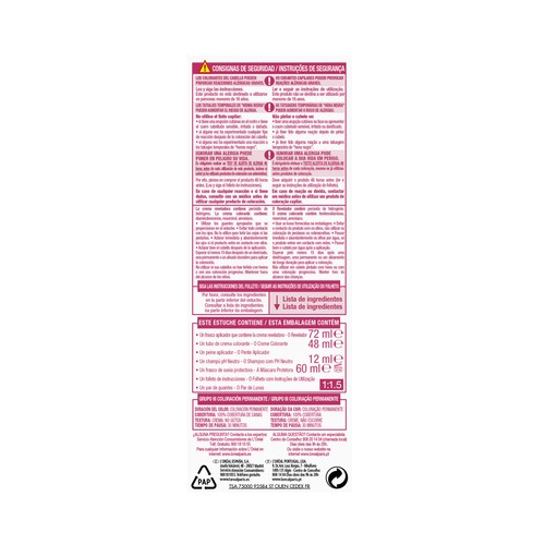 L´ORÉAL PARIS Excellence creme Tinte de pelo permanente tono 6.46 Cobrizo caoba.
