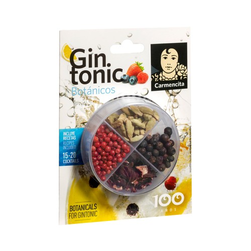 CARMENCITA Botánicos para preparar gintonics Cocktails 16 g.