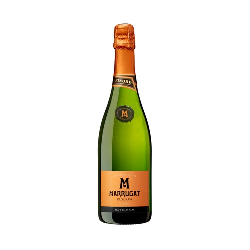 MARRUGAT Cava brut imperial reserva ecológico, con denominación de origen Cava MARRUGAT botella de 75 cl.