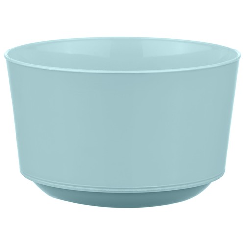 Bowl reutilizable Kids 44cl plástico, color azul. ACTUEL