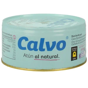 CALVO Atún al natural lata de 160 g.