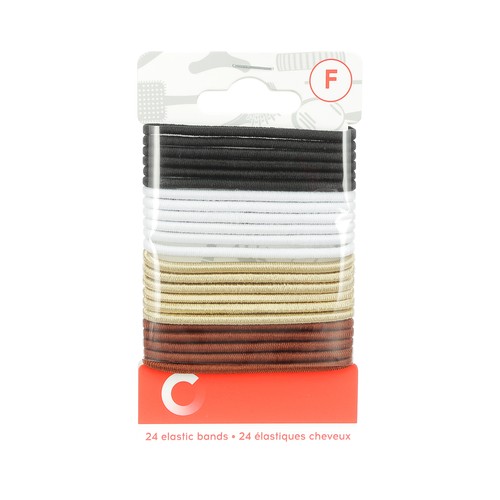 COSMIA Gomas elásticas clásicas de diferentes colores COSMIA 24 uds.