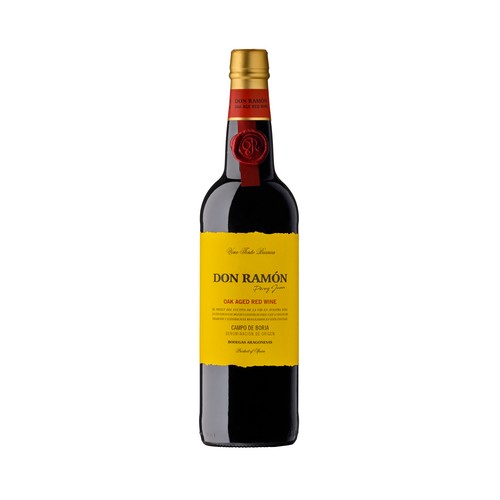 DON RAMÓN  Vino tinto con D.O. Campo de Borja DON RAMÓN botella de 75 cl.