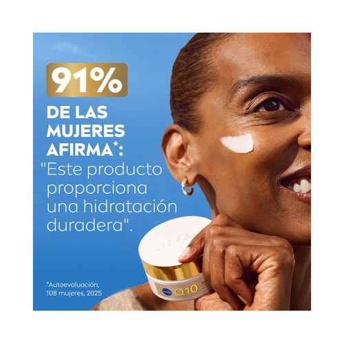 NIVEA Q10 Collagen expert Crema facial de día y noche con acción antiarrugas 50 ml. 
