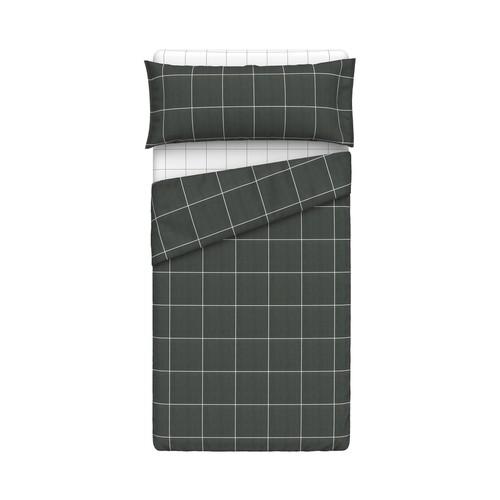 Juego de sábanas para cama de 105cm, 100% algodón, ACTUEL.