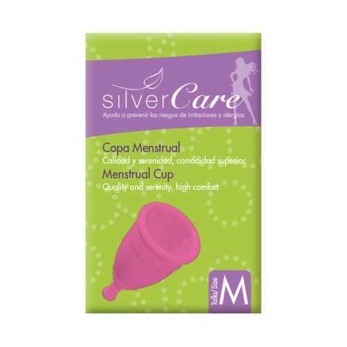 SILVERCARE Copa menstrual de talla M SILVERCARE.