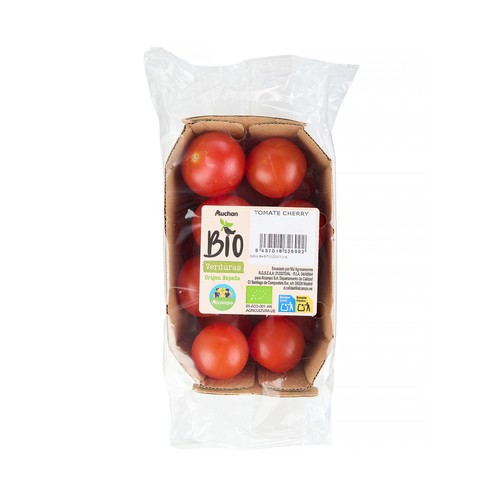ALCAMPO CULTIVAMOS LO BUENO ECOLÓGICO Tomates cherry ecológicos, bandeja 250 g.