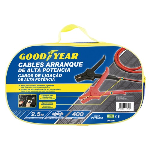 Cables Arranque 400 Amp /15mm, Good Year