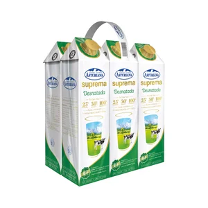CENTRAL LECHERA ASTURIANA Leche desnatada ultrafiltrada y sin lactosa  Suprema 6 x 1 l.