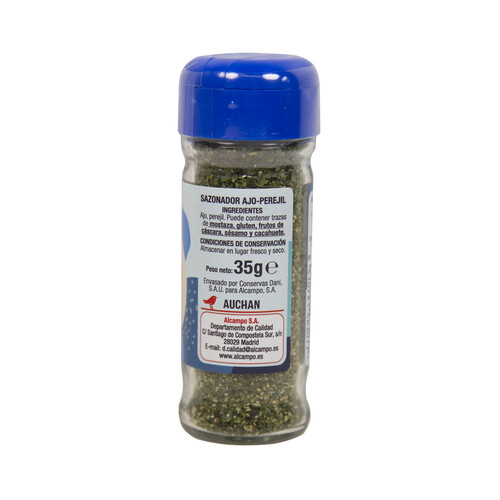 PRODUCTO ALCAMPO Ajo y perejil PRODUCTO ALCAMPO 35 g.