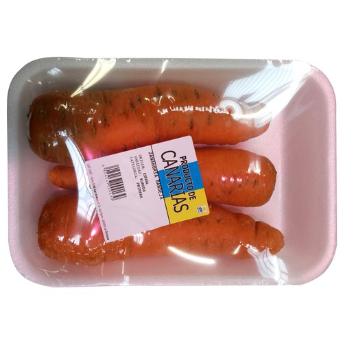 Zanahorias bandeja 750 g.
