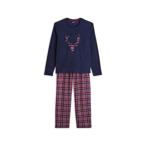Pijama polar para hombre IN EXTENSO, talla L.