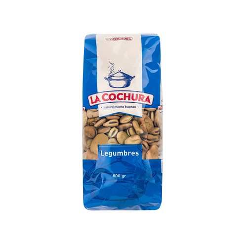 LA COCHURA Haba ancha entera paquete de 500 g.