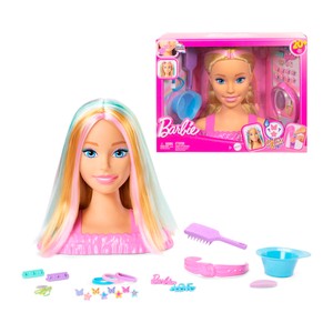 Imagen de BARBIE Barbie Cabeza Rubia de Muñeca para Peinar Deluxe +3 Años