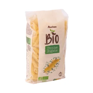 PRODUCTO ALCAMPO Bio Macarrones (Penne) de calidad superior procedentes de agricultura ecológica 500 g.