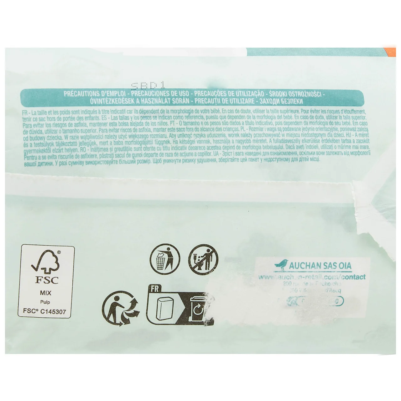 PRODUCTO ALCAMPO Baby sensitive Pañales talla 4 (7-18 kg) 32 uds.