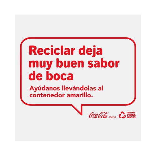 COCA COLA Light Refresco de cola lata 33 cl.