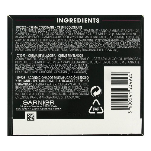 GARNIER Olia Tinte de pelo color rubio oscuro dorado, tono 6.3.