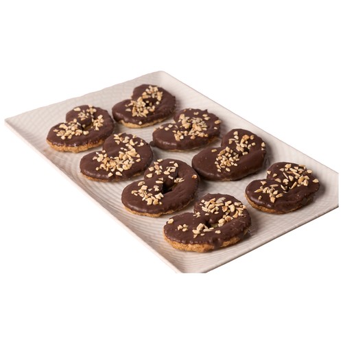 Palmerita de chocolate con crocanti 8 uds, 270 g.