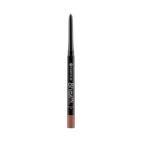 ESSENCE 8 H MATTE COMFORT tono 10 The perfect shade Perfilador de labios de larga duración, marrón cobrizo.