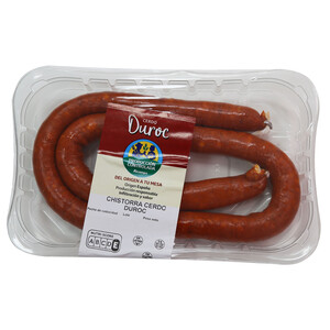 Imagen de Chistorra roja de primera, de cerdos raza Duroc ARTYSÁN 280 g.