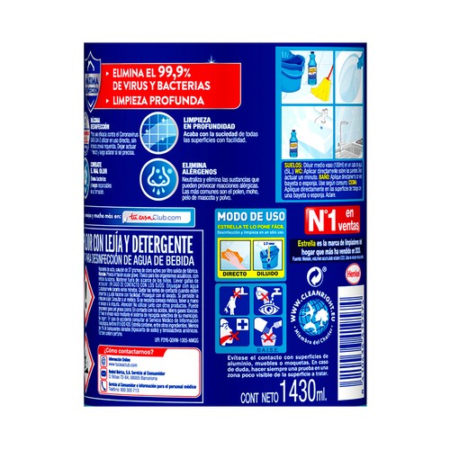 ESTRELLA Lejia con detergente 1,43 l.