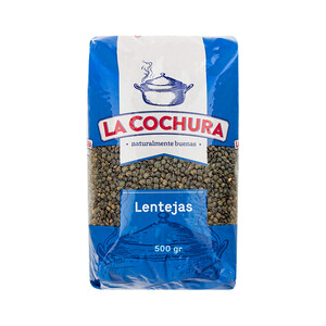 Imagen de LA COCHURA Lentejas Beluga, LA COCHURA, 500 g.