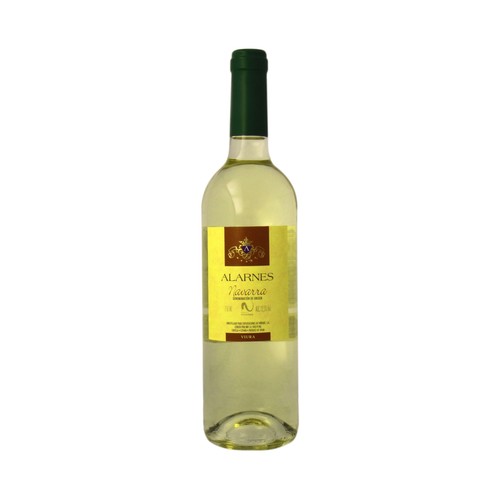 ALARNES  Vino blanco con D.O. Navarra ALARNES botella de 75 cl.